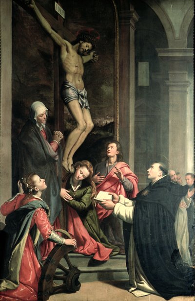 St. Thomas in Prayer by Santi di Tito